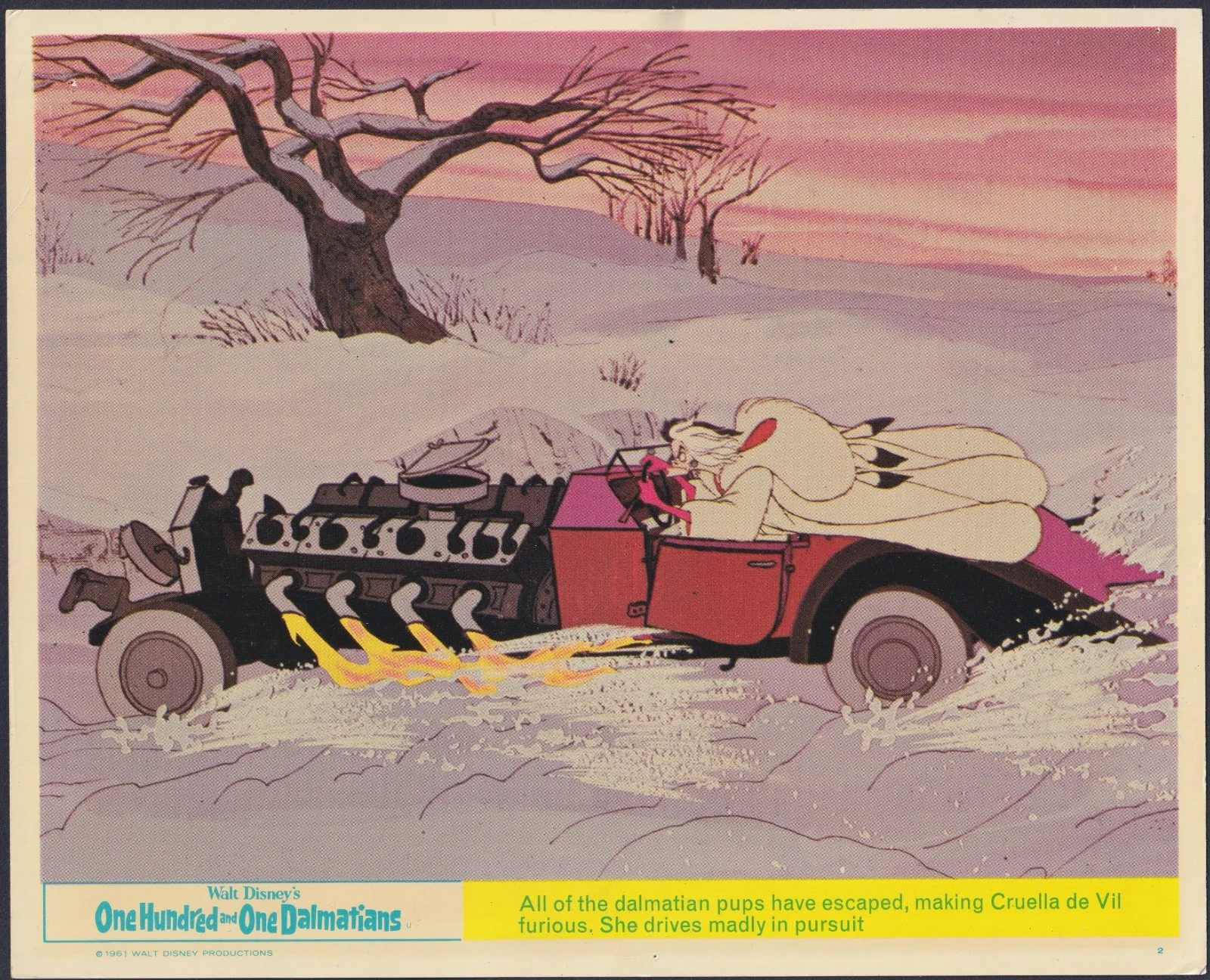101 Dalmatians 8x ORIGINAL UK FOH Lobby Cards Walt Disney Warren Early RR, изображение 3