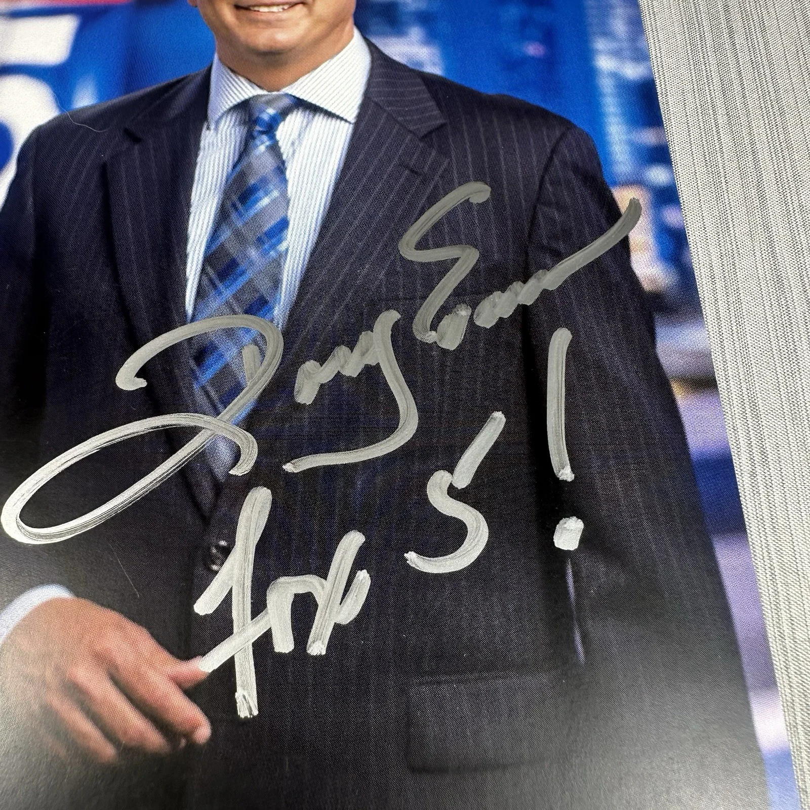 Doug Evans SIGNED 5x7 Photo Fox 5 Emmy Award Winner Autograph, image 2