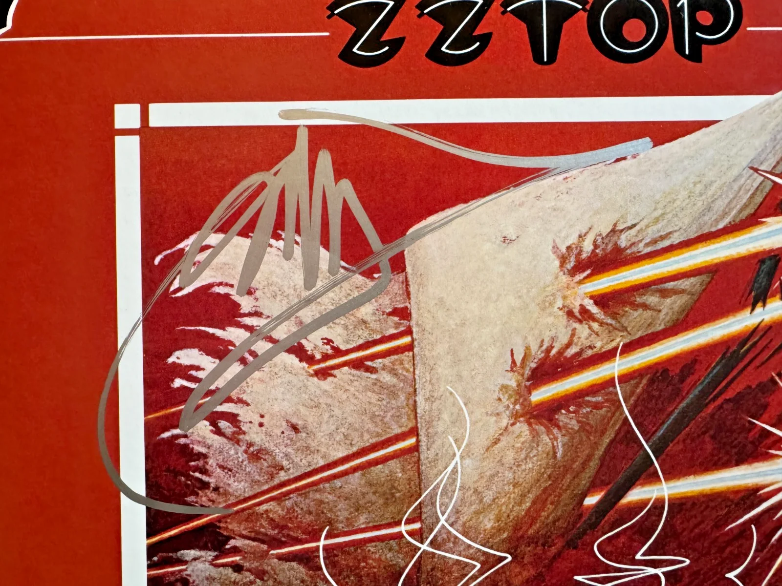Billy Gibbons ZZ Top Signed Autographed Deguello Album Record Vinyl JSA COA, изображение 2
