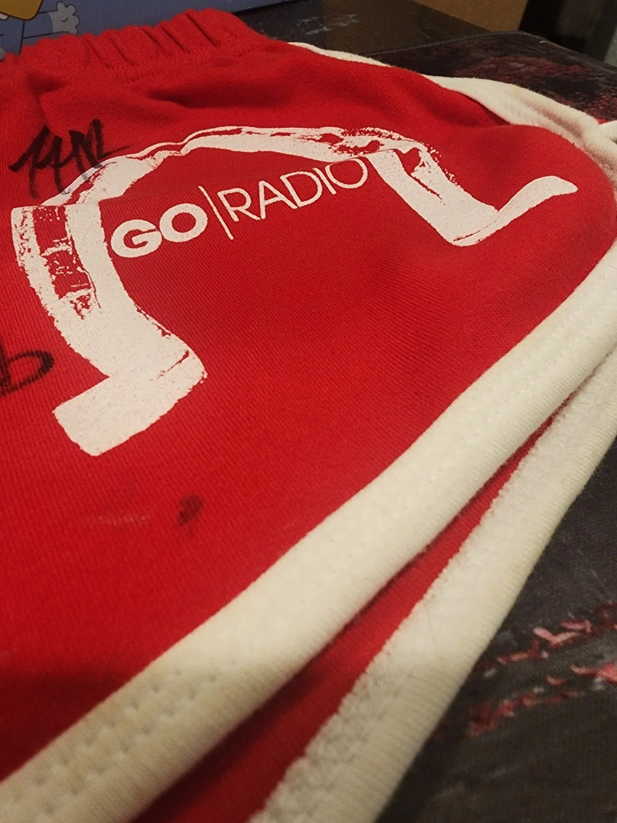 Go Radio Lucky Street Shorts Signed By Band From 2011 Warped Tour, изображение 3