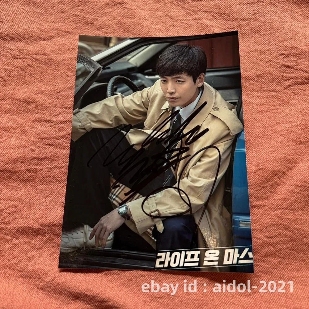 Life on Mars Jung Kyung Ho Park Sung-woong‌ Ko A-sung Autographed Signed Photo, изображение 3