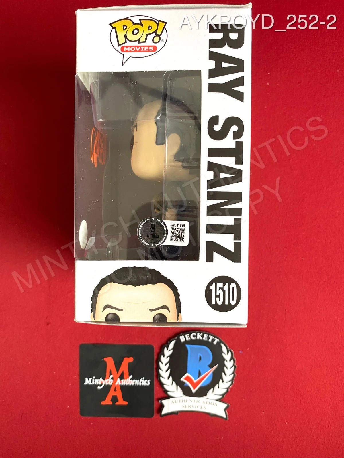 Dan Aykroyd — Dan Aykroyd signed Ghostbusters Ray Stantz Funko Pop #1510 Beckett COA, image 2
