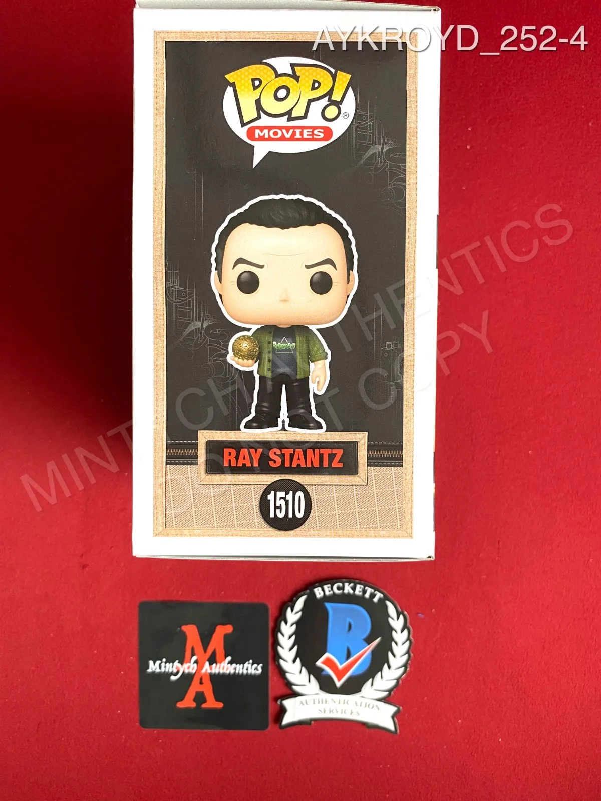 Dan Aykroyd — Dan Aykroyd signed Ghostbusters Ray Stantz Funko Pop #1510 Beckett COA, image 4