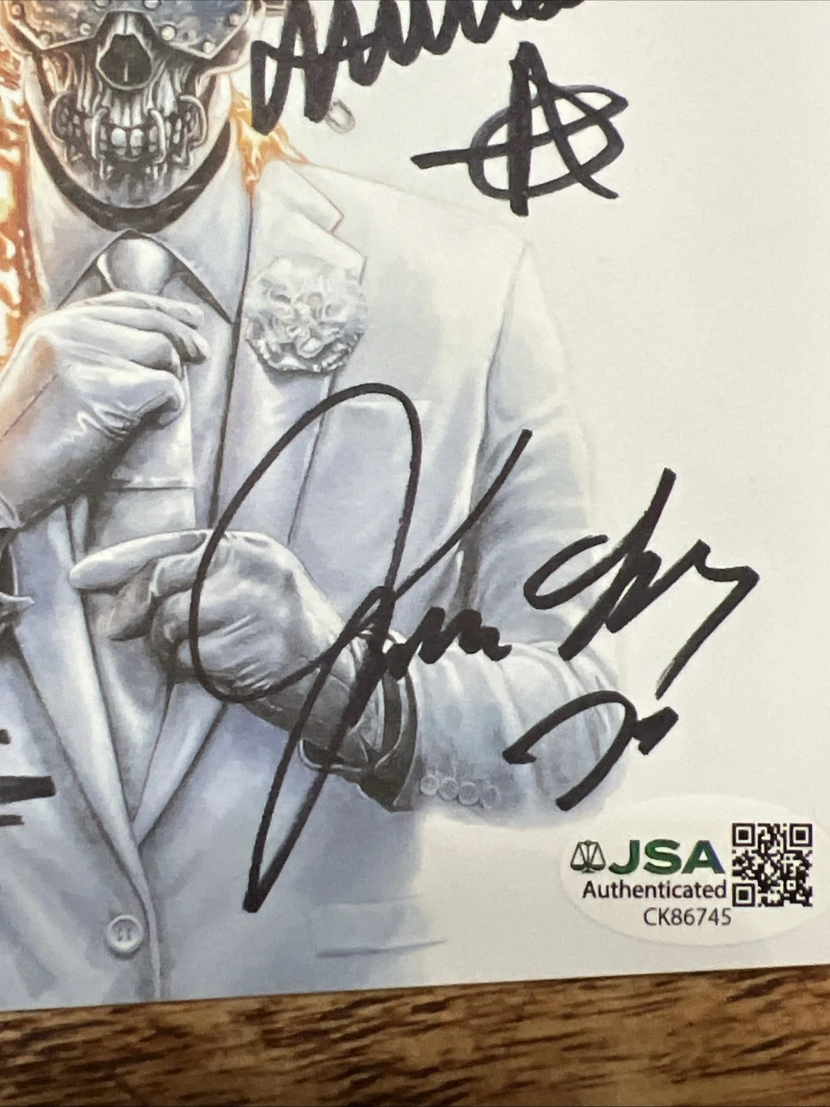 Dave Mustaine Signed Megadeth CD Insert JSA Coa Dirk Verbeuren LoMonzeo Auto, image 5