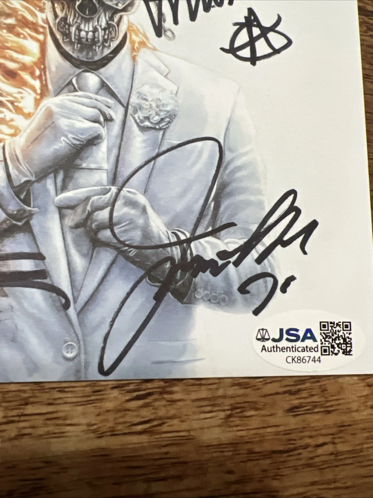 Dave Mustaine Signed Megadeth CD Insert JSA Coa Dirk Verbeuren LoMonzeo Auto, image 5
