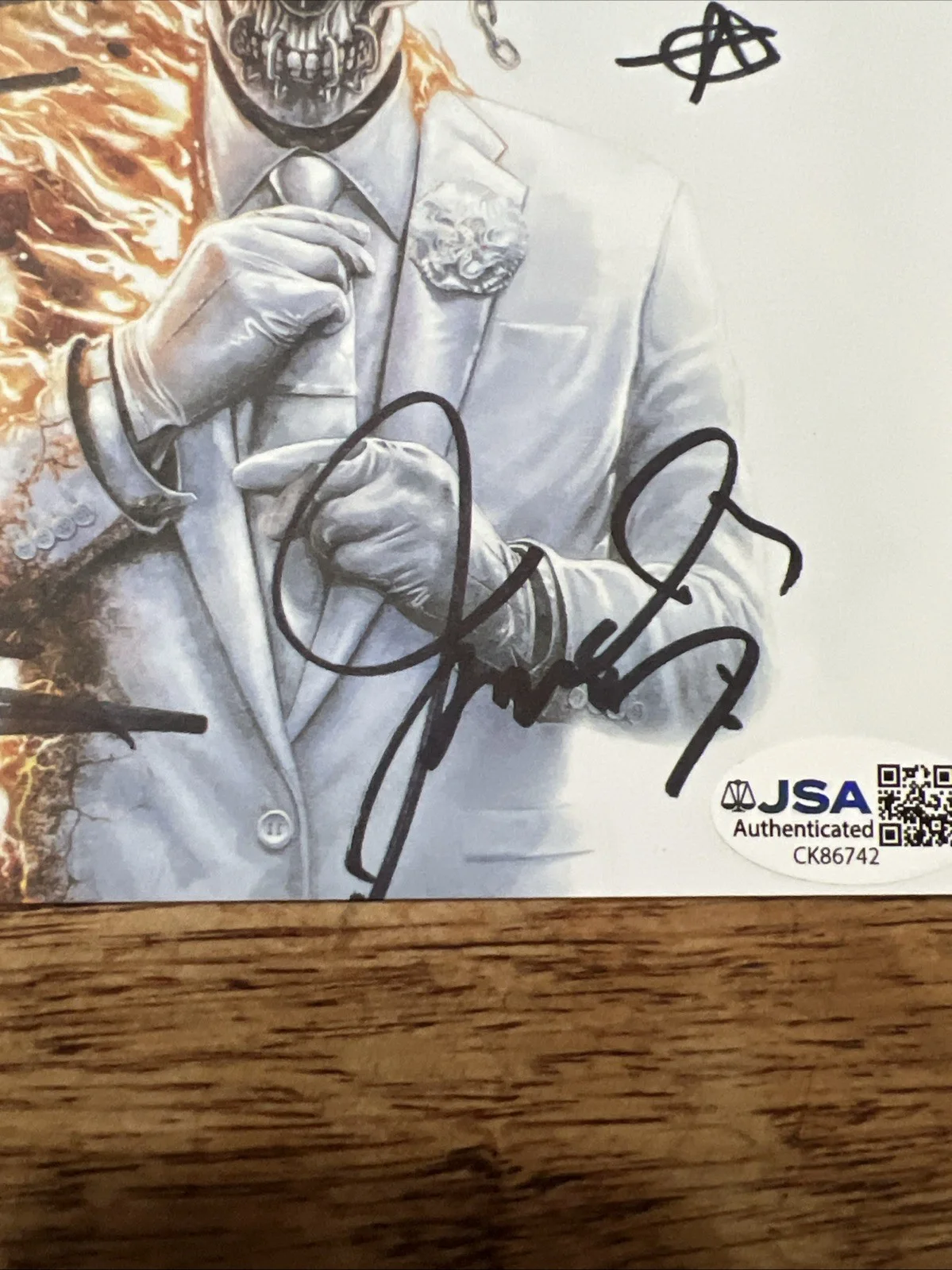 Dave Mustaine Signed Megadeth CD Insert JSA Coa Dirk Verbeuren LoMonzeo Auto, image 5