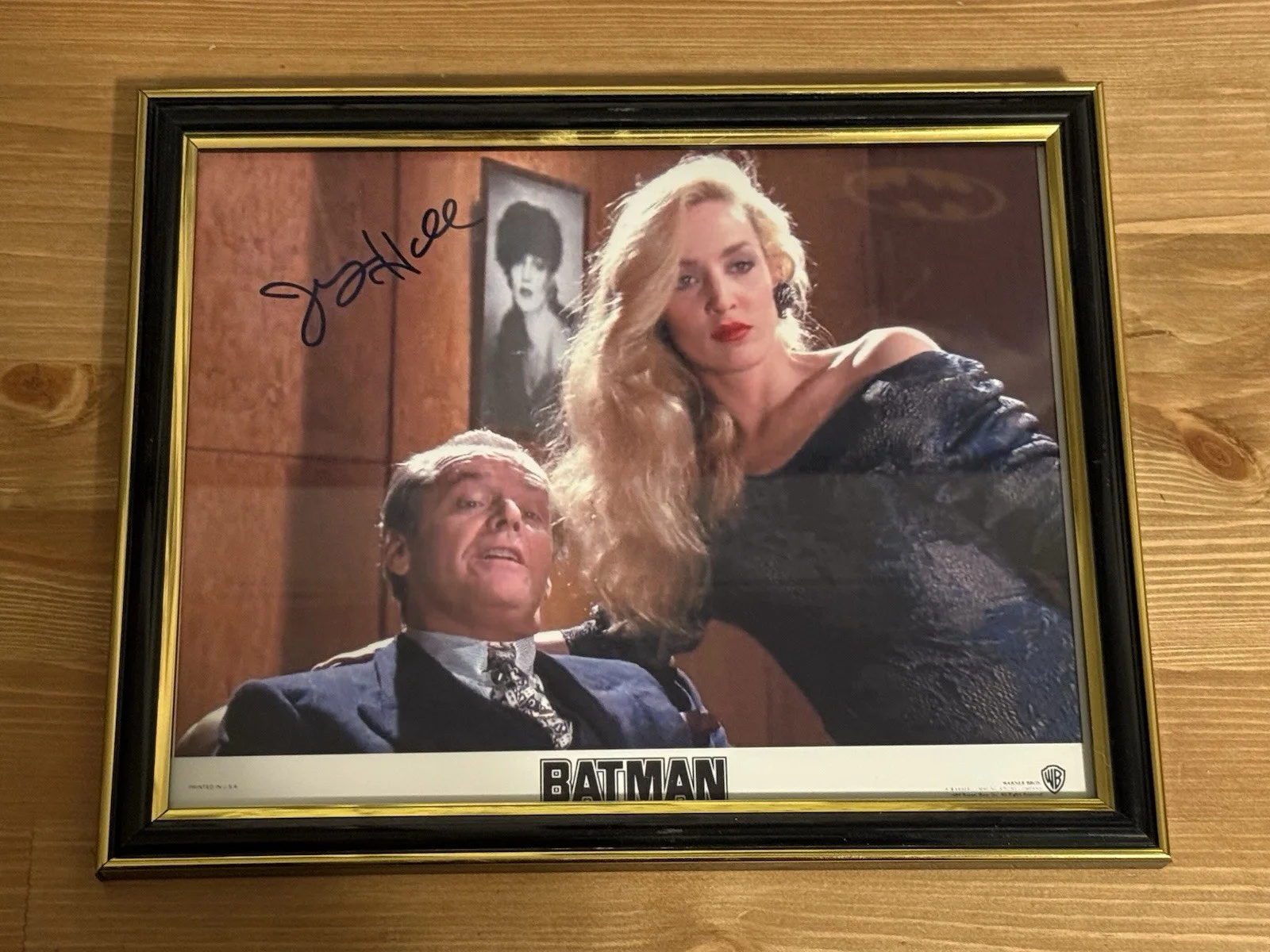 Jerry Hall Signed 8x10 Batman 1989, image 3