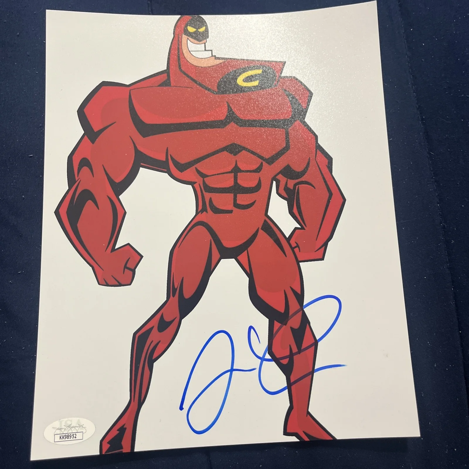 Jay Leno The Crimson Chin Signed Autograph 8 x 10 Photo Authenticated JSA#, изображение 2