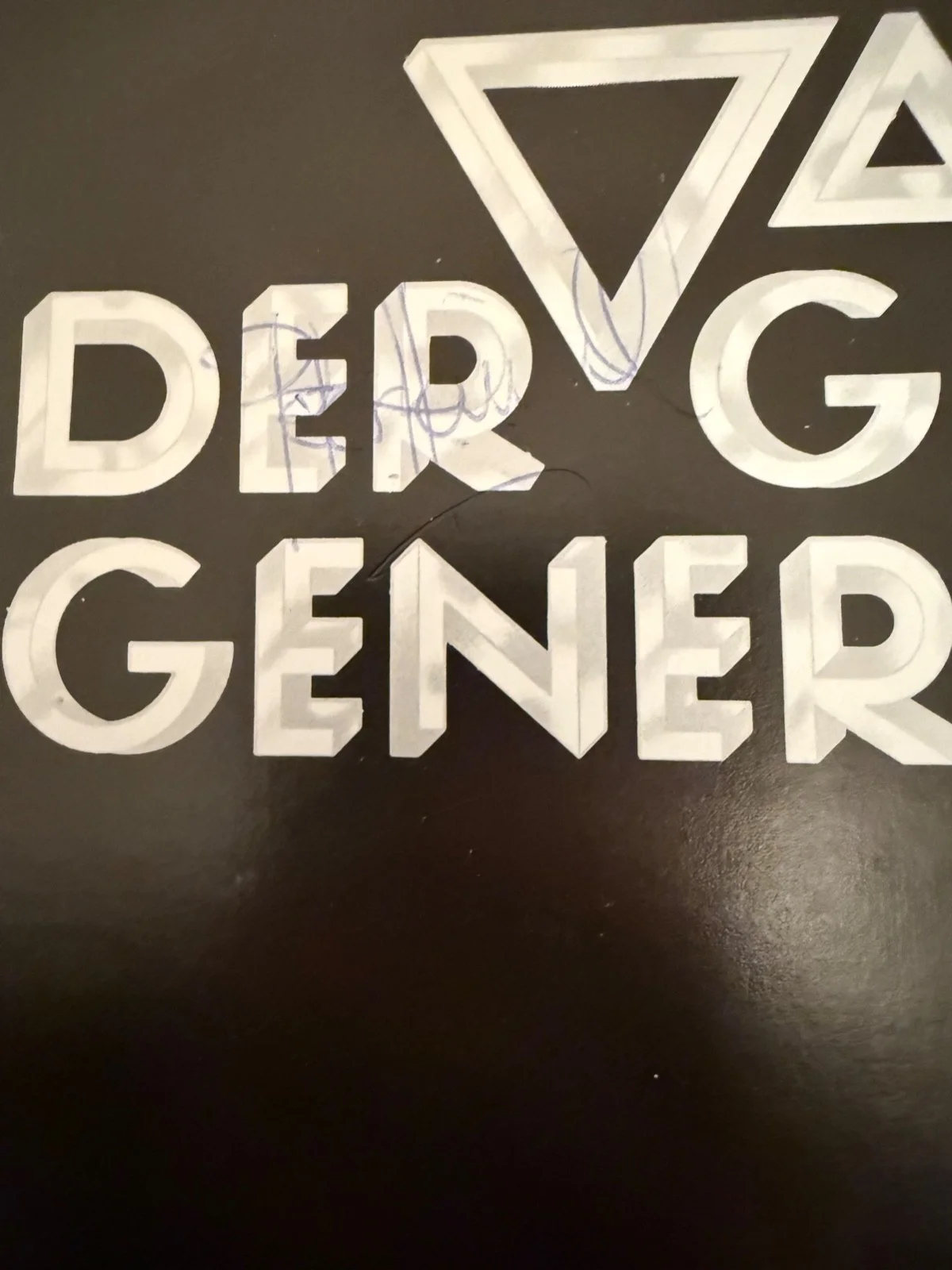Van Der Graaf Generator : Godbluff LP signed by Peter autographed vinyl, image 2