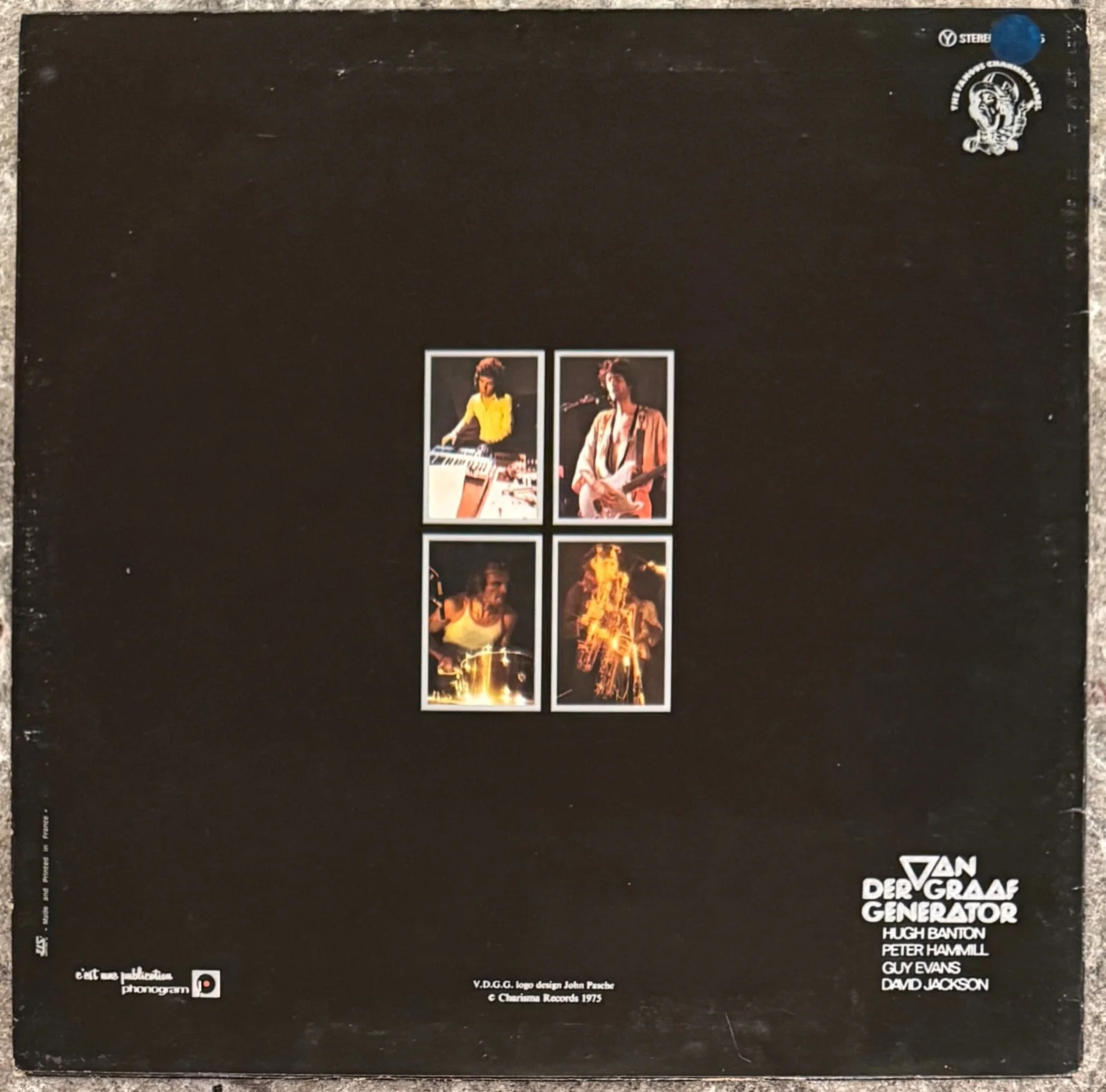 Van Der Graaf Generator : Godbluff LP signed by Peter autographed vinyl, image 3