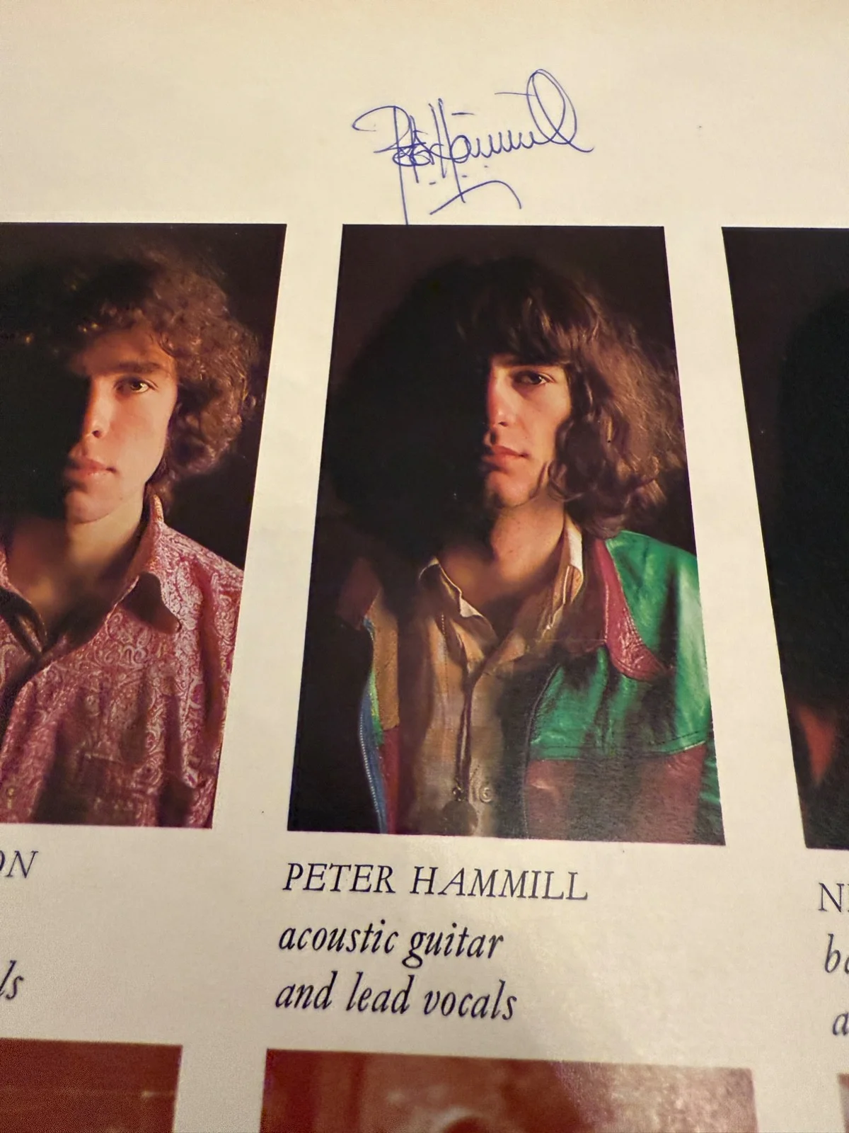 Van Der Graaf Generator : The Least We Can LP signed by Peter autographed vinyl, image 2
