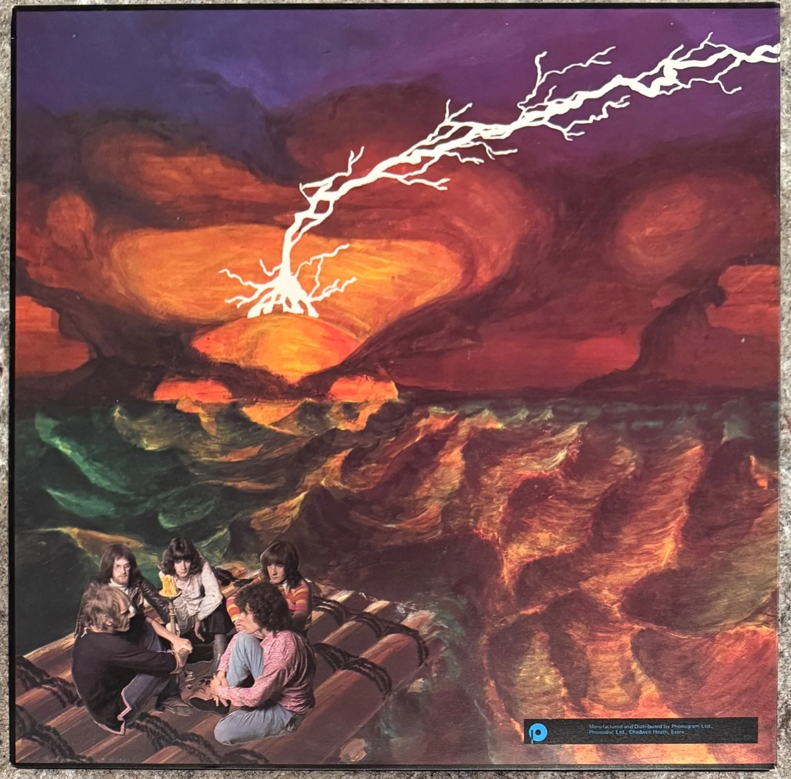 Van Der Graaf Generator : The Least We Can LP signed by Peter autographed vinyl, image 4