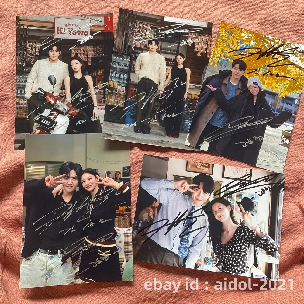 Can This Love Be Translated? Kim Seon Ho Go Yoon Jung Autographed Photo K-POP, изображение 2