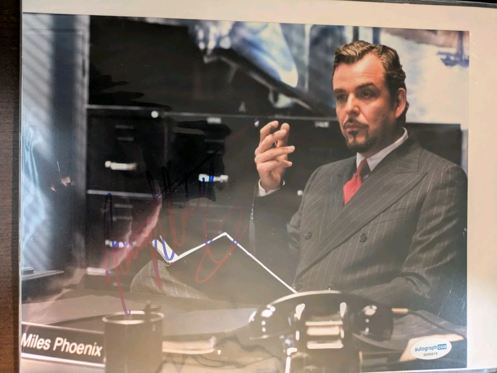 Danny Huston — Danny Huston Signed Autographed Framed 8x10 Photo With COA The Number 23, изображение 2