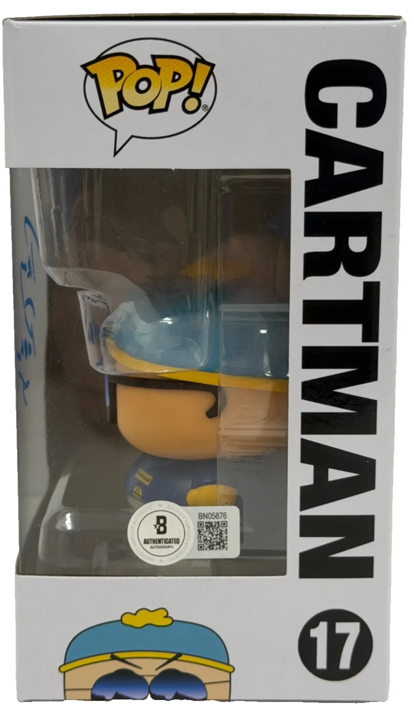 Trey Parker — Trey Parker Signed Eric Cartman Funko South Park Authentic Autograph Beckett, изображение 2