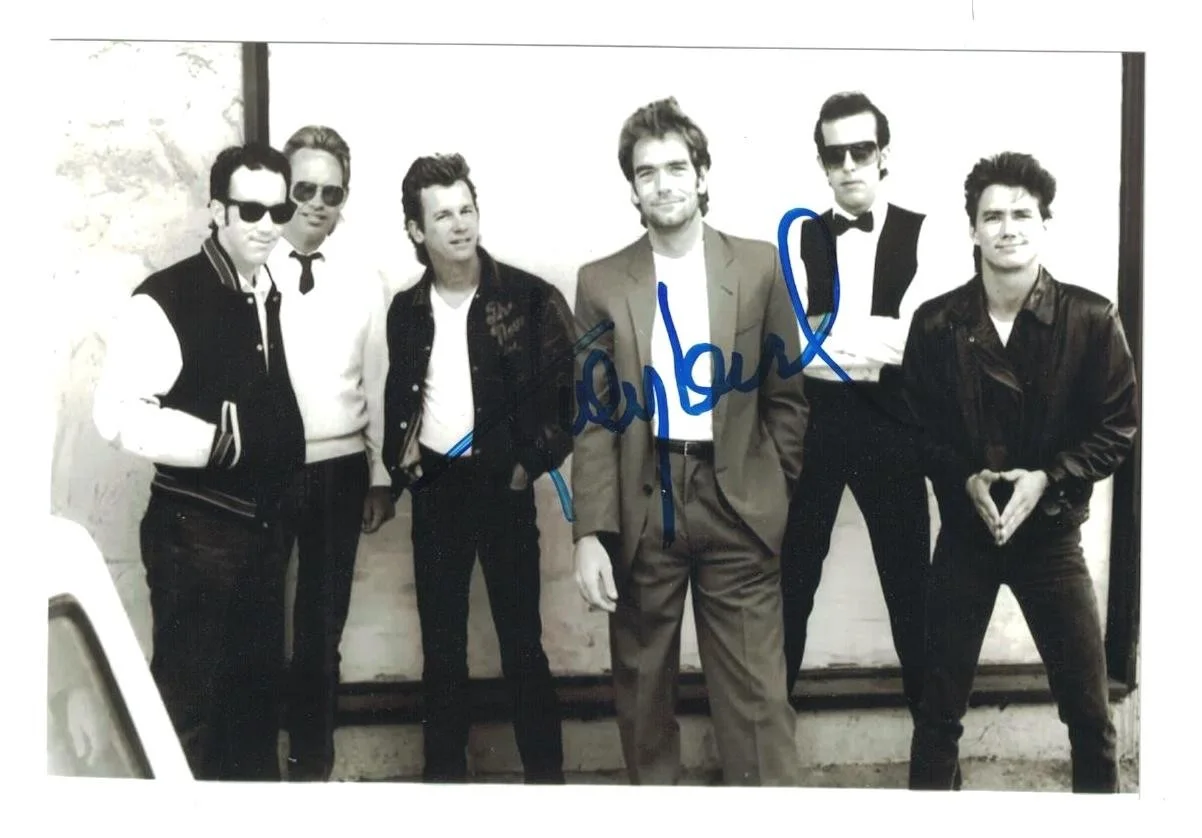 Huey Lewis — Huey Lewis Signed Autographed 4x6 Photo Singer Huey Lewis and the News B