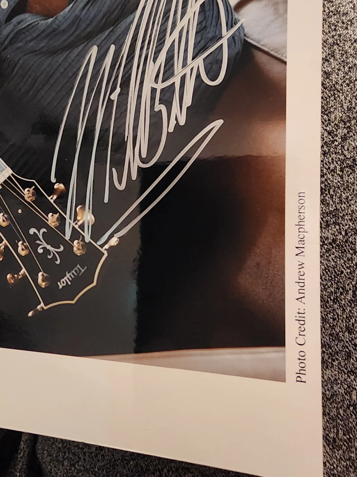Singer Michael Bolton Signed 8X10, image 2