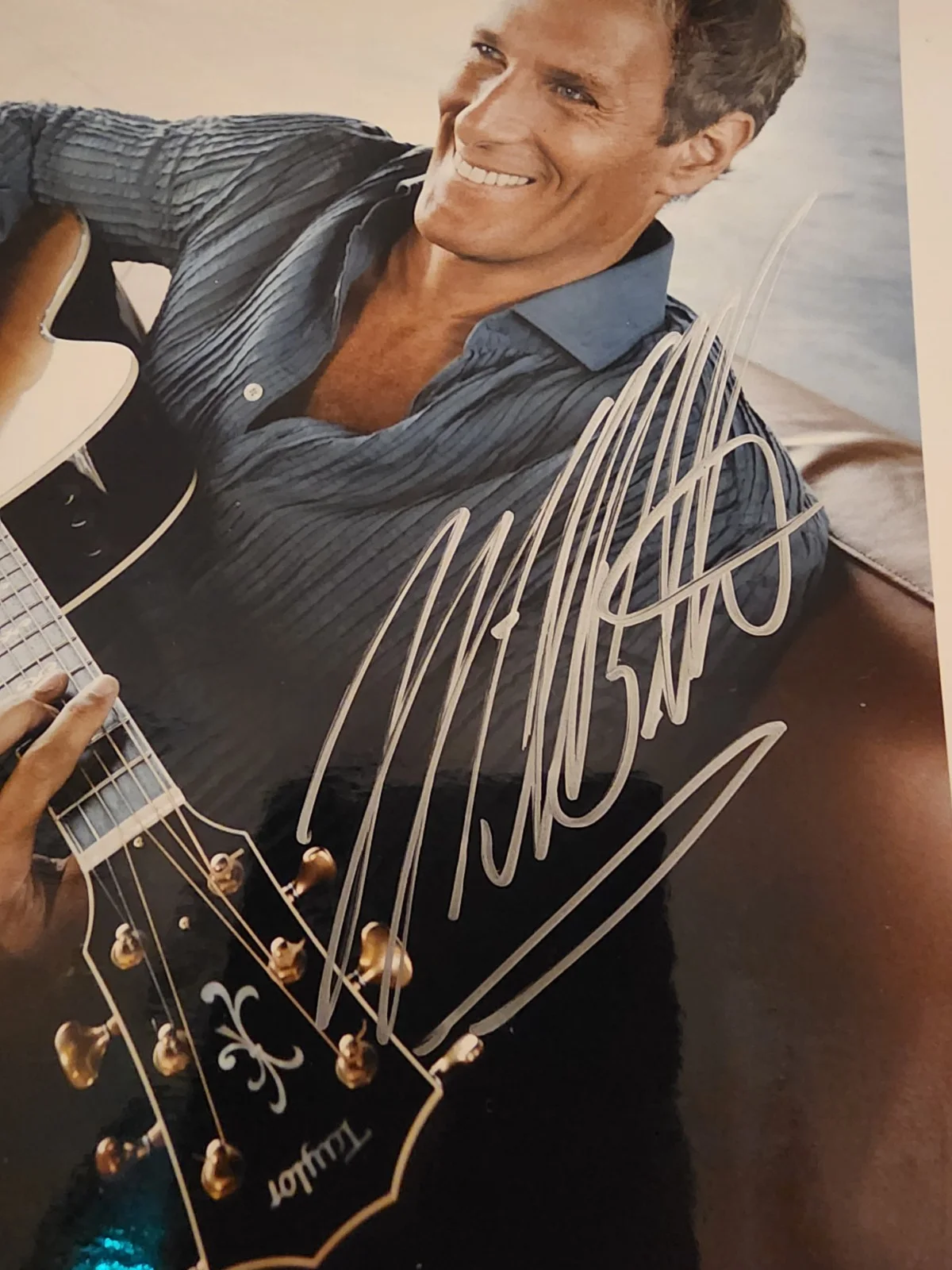 Singer Michael Bolton Signed 8X10, image 4