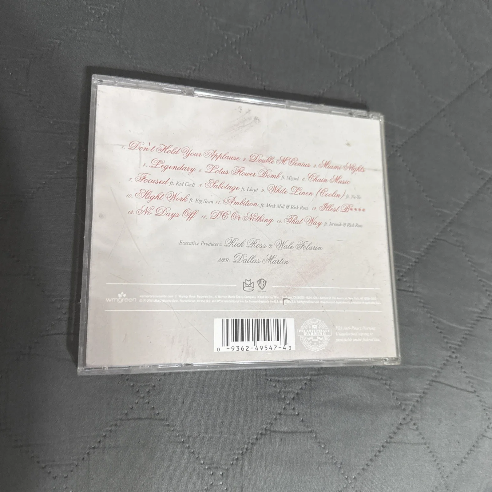 Signed Rapper Wale "Ambition" CD & Booklet - Autographed Album, image 2