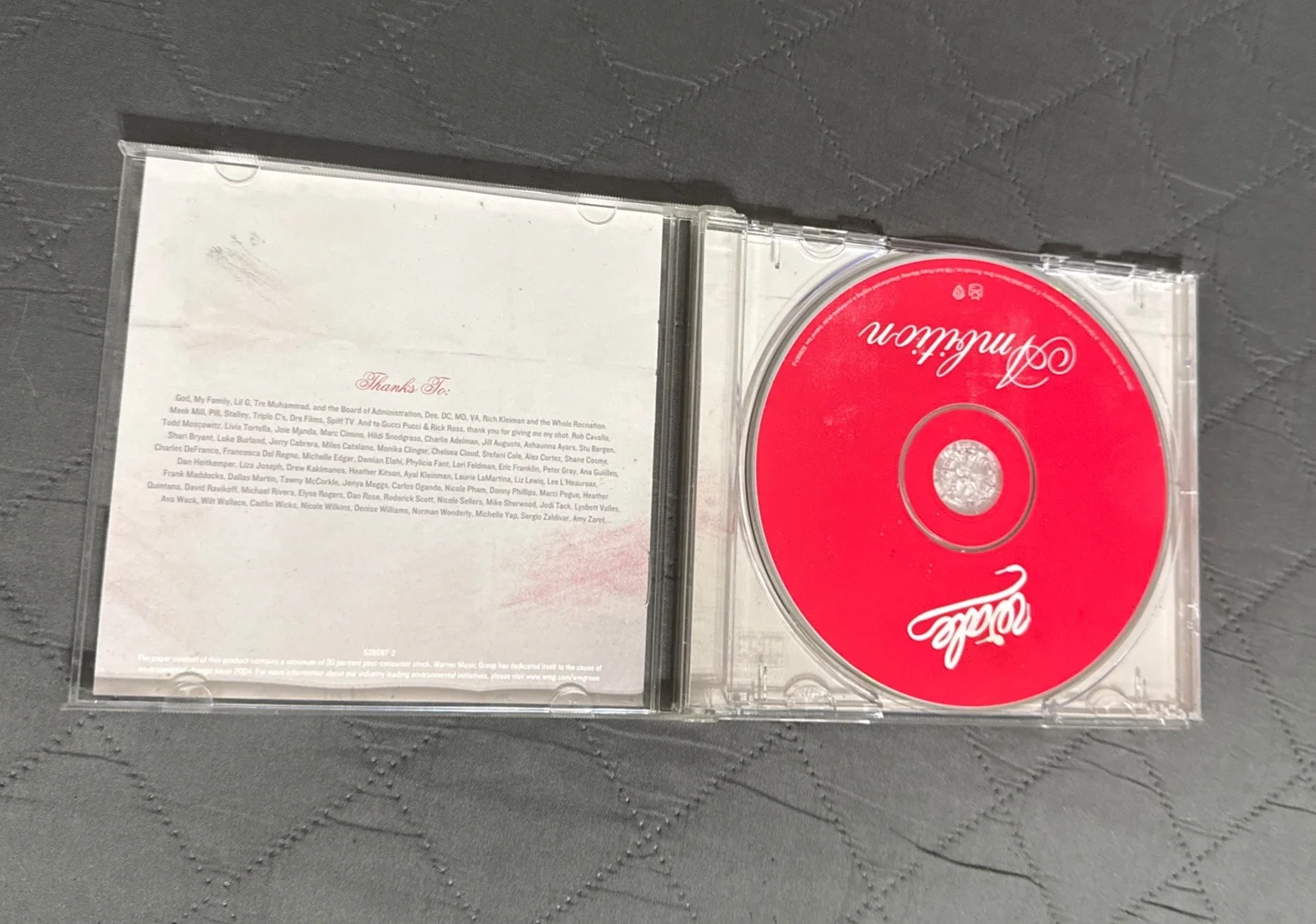Signed Rapper Wale "Ambition" CD & Booklet - Autographed Album, image 3