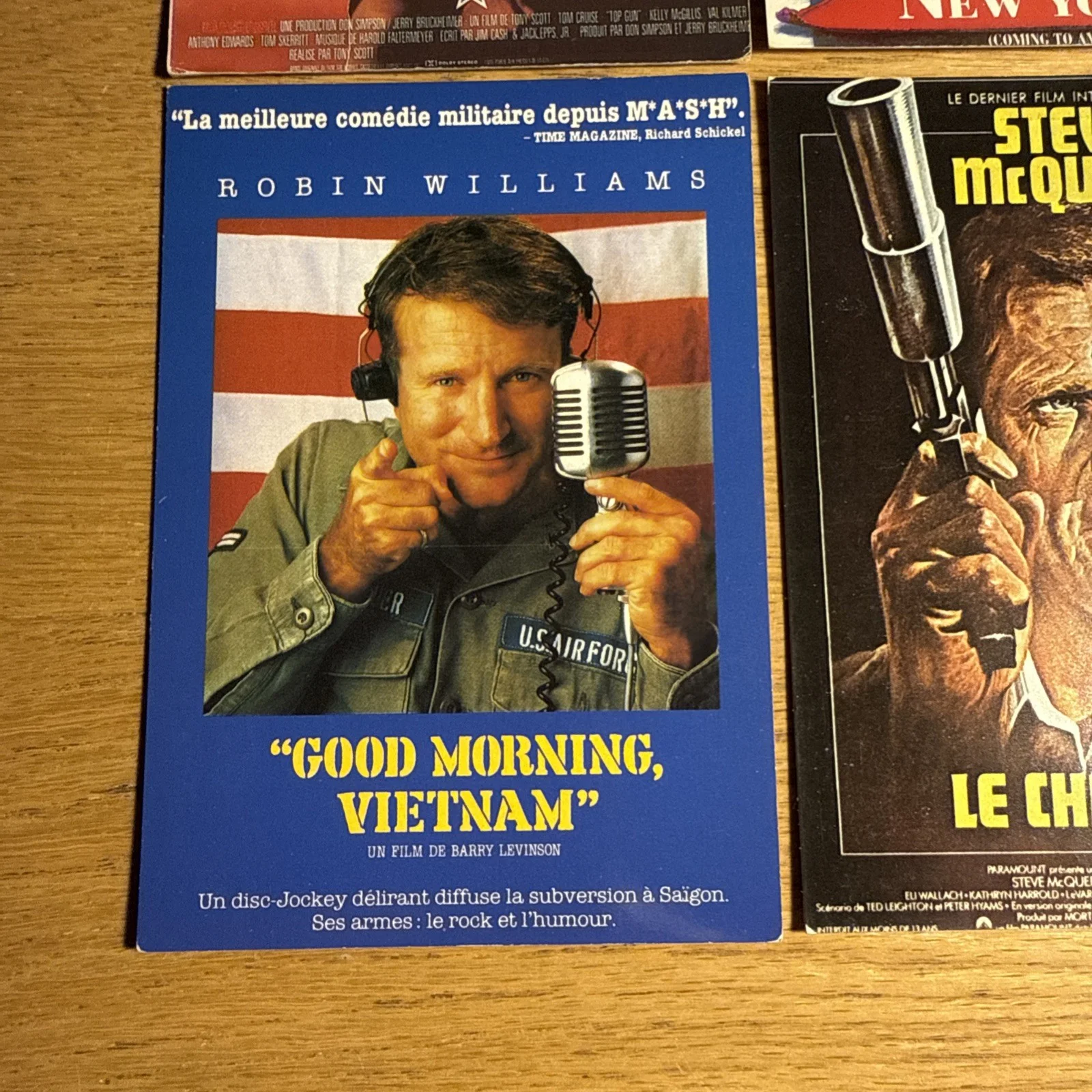 Vintage 1980s Movie Postcards x5 Top Gun Blues Brothers McQueen Murphy Set, изображение 2
