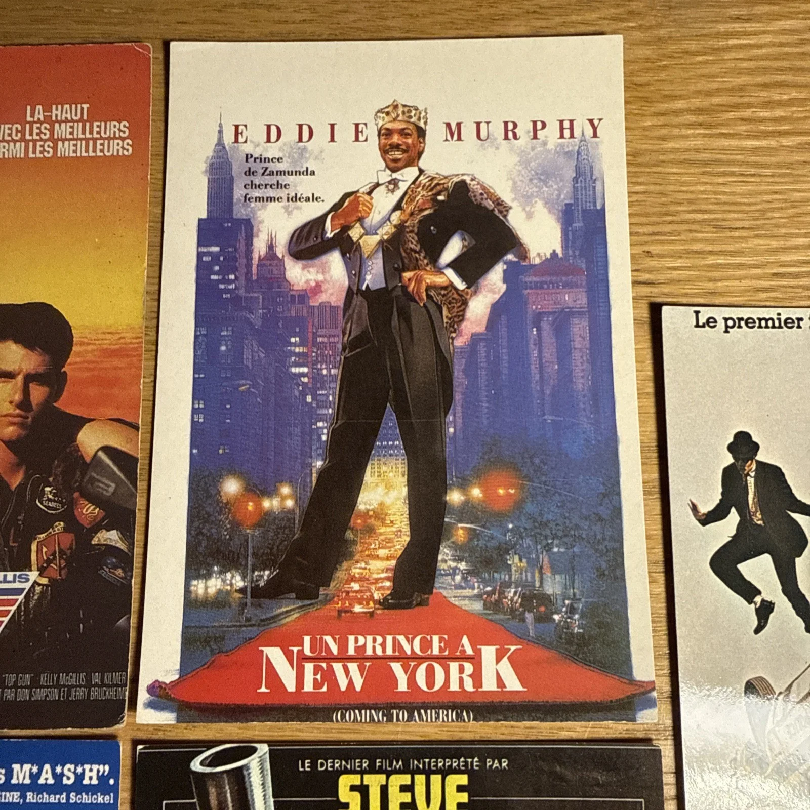 Vintage 1980s Movie Postcards x5 Top Gun Blues Brothers McQueen Murphy Set, изображение 5