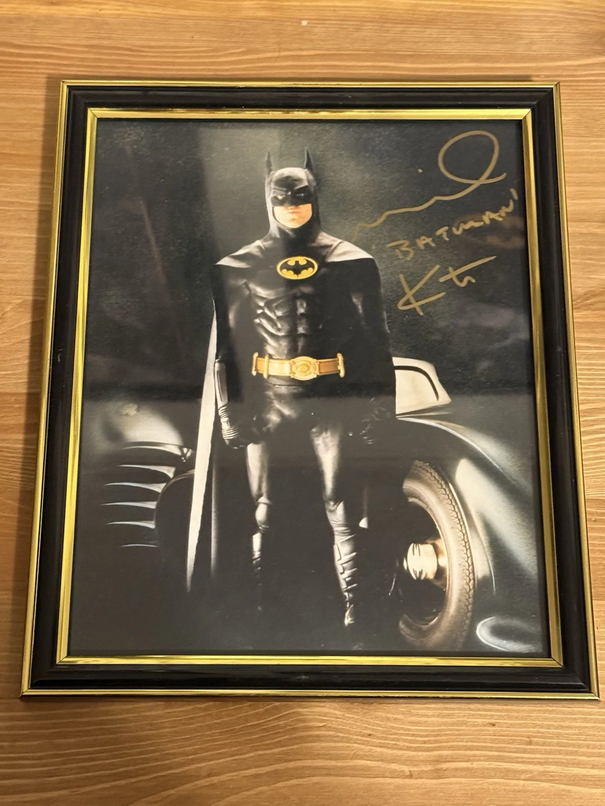 Michael Keaton Signed 8x10 Batman 1989, image 2