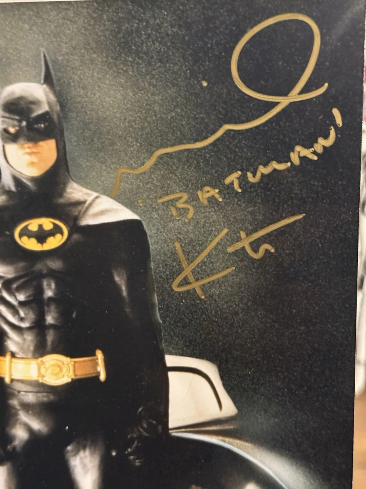 Michael Keaton Signed 8x10 Batman 1989, image 3