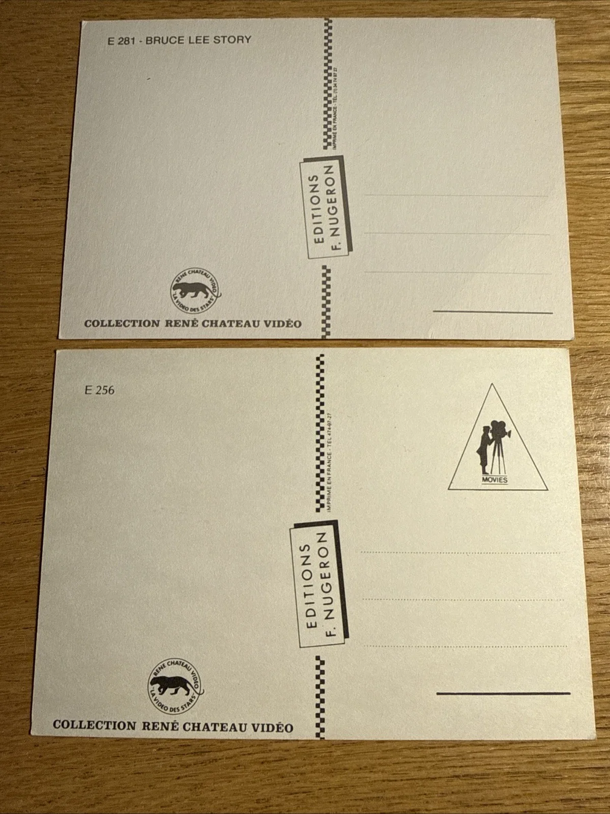 Vintage Bruce Lee French Postcards Set X2 Bruce Lee Story & La Fureur de Vaincre, изображение 4