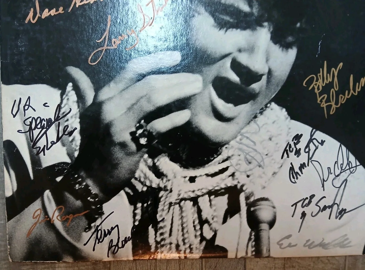 Elvis Presley - On Stage 11x Signed Autographed Album Cover, image 2