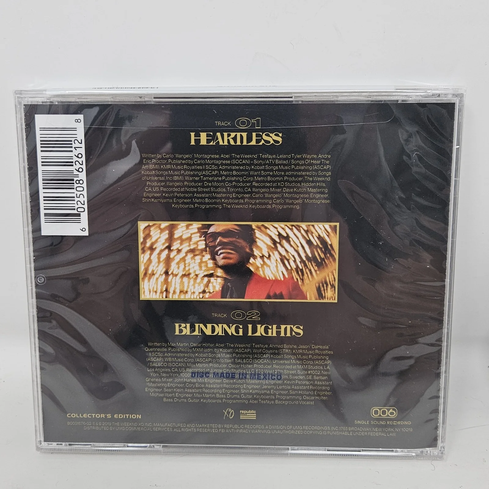 Signed / Autographed The Weeknd Limited CD Heartless Blinding Lights, image 5