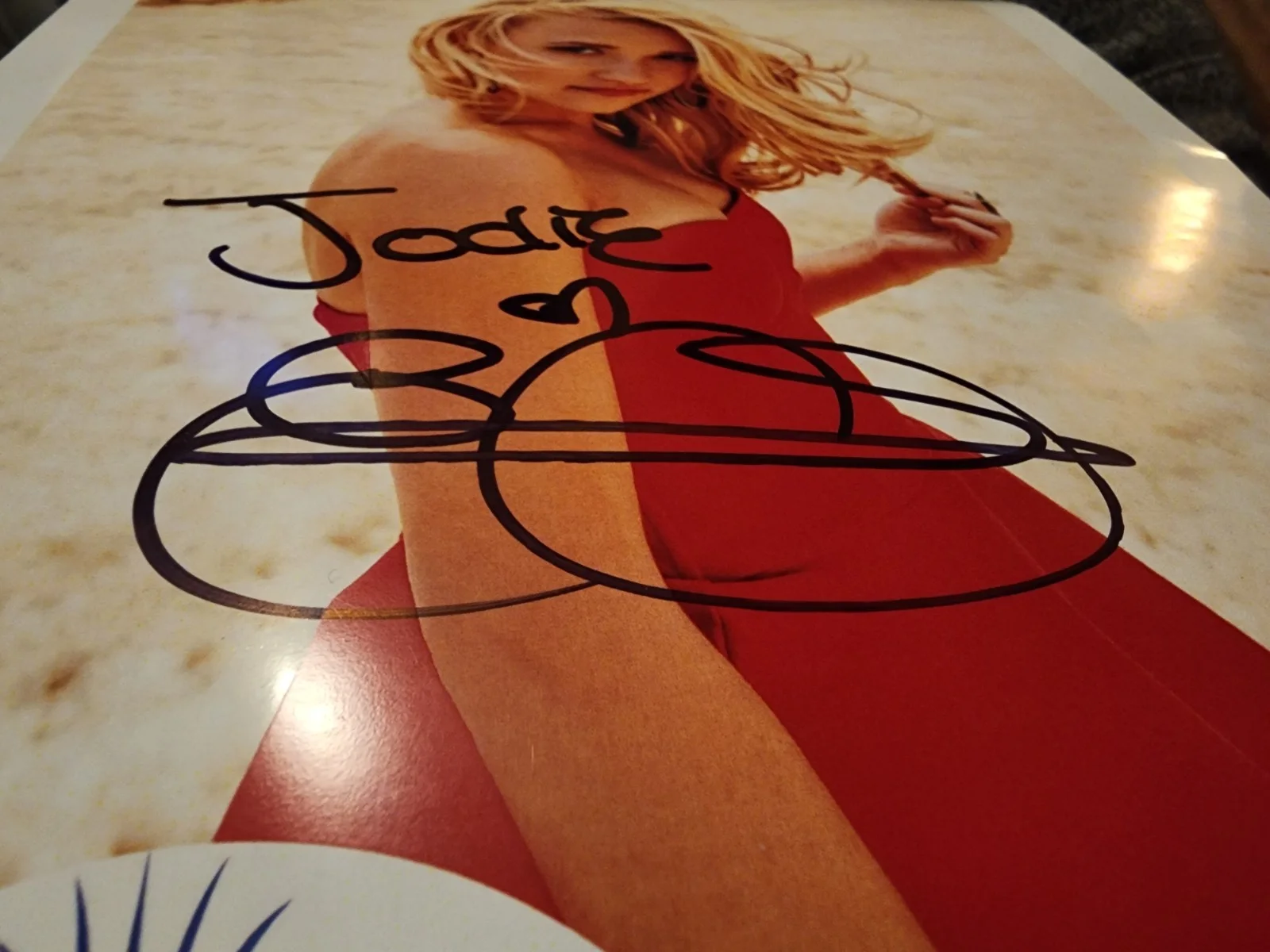 EMILY OSMENT SIGNED 'HANNAH MONTANA' 8x10 PHOTO TV SHOW ACTRESS "Lilly", изображение 3