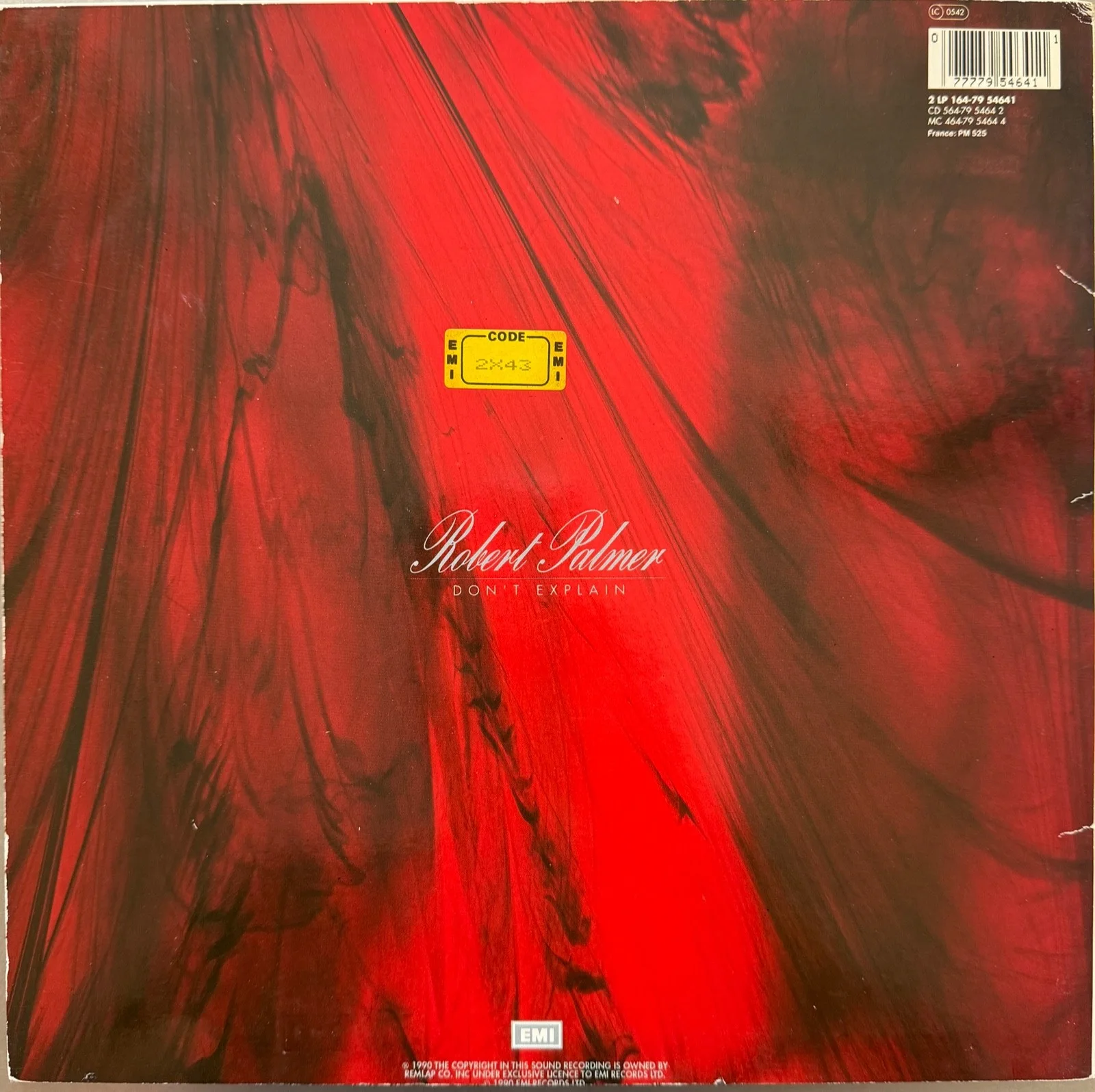 Robert Palmer : Don't Explain LP signed autographed vinyl, image 3