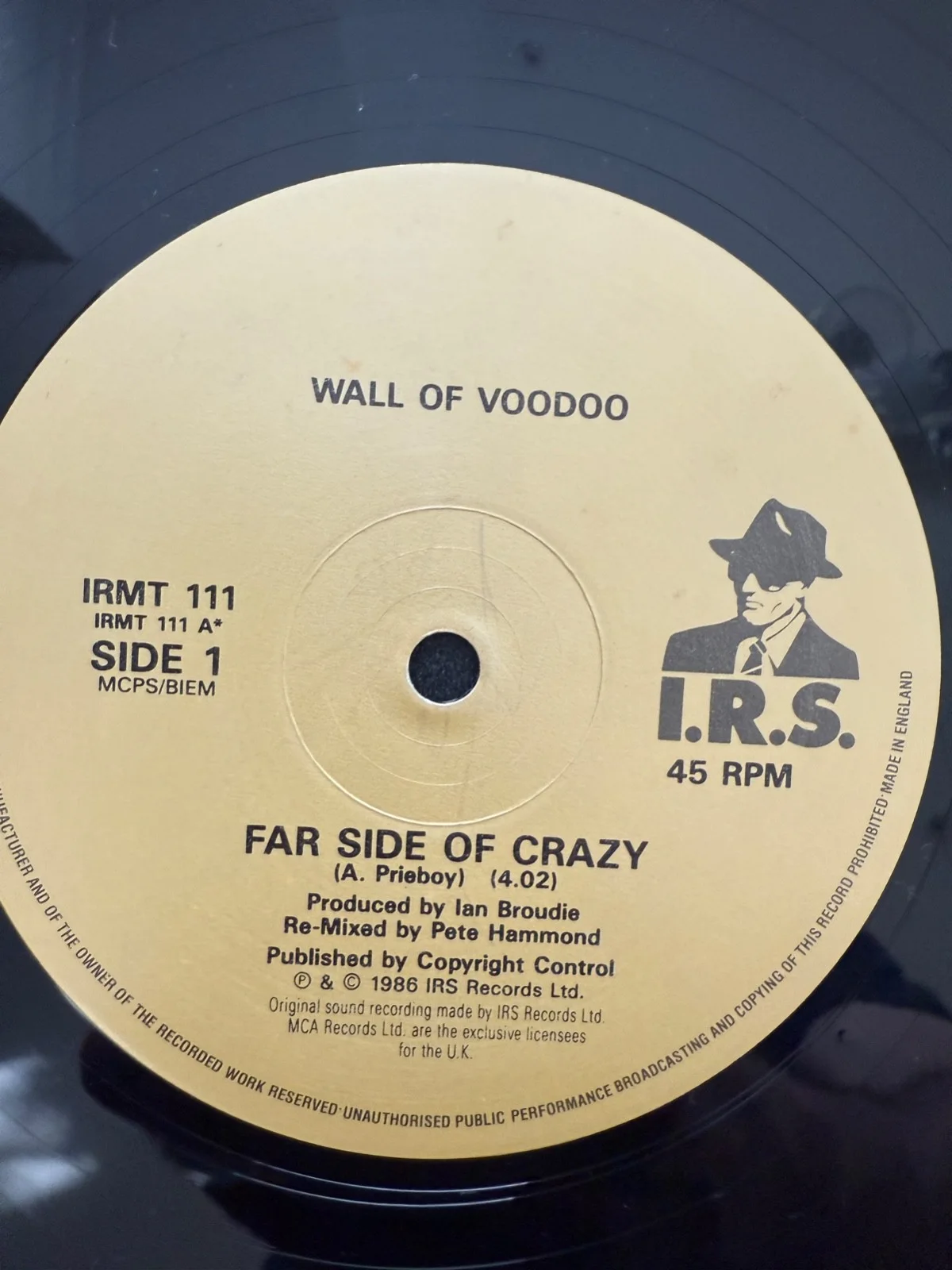 Wall Of Voodoo : Far Side 12" signed autographed x4 vinyl ( Lp ) Marc Morland, изображение 3