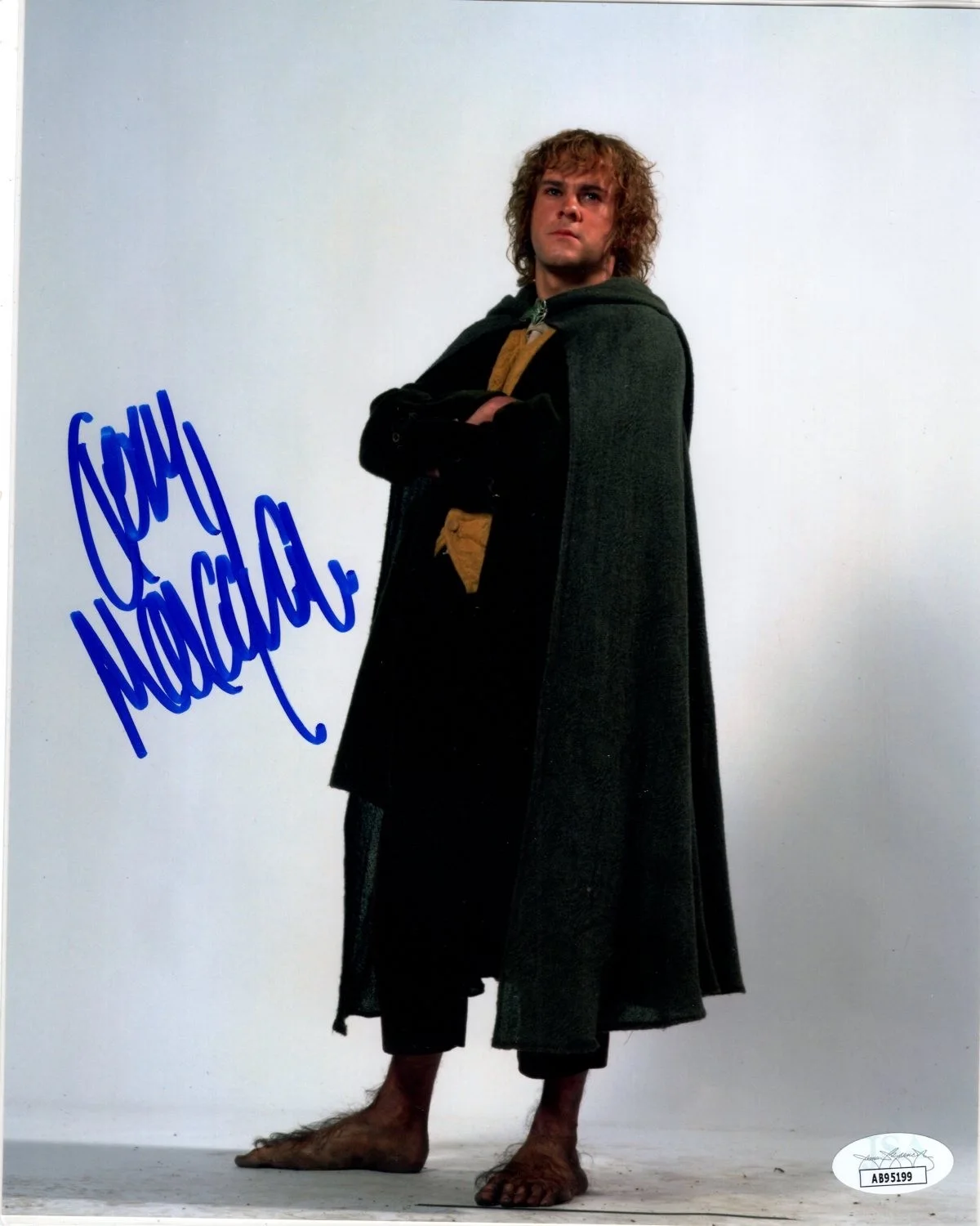Dominic Monaghan — Dominic Monaghan signed autographed 8x10 The Lord of the Rings Merry photo JSA