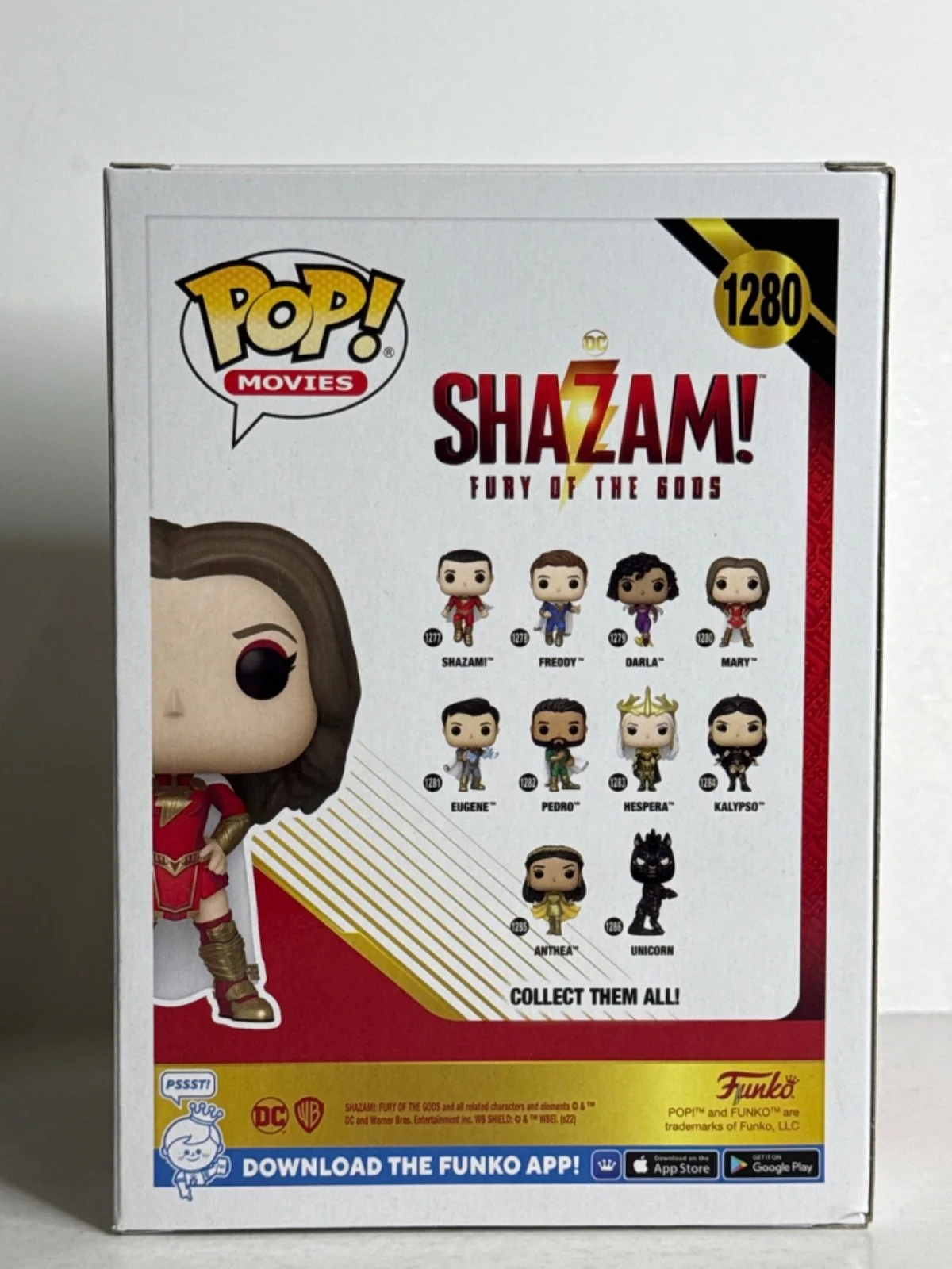 Grace Caroline Currey — Grace Caroline Currey Signed Mary Shazam! Funko #1280 PSA SWAU, изображение 3