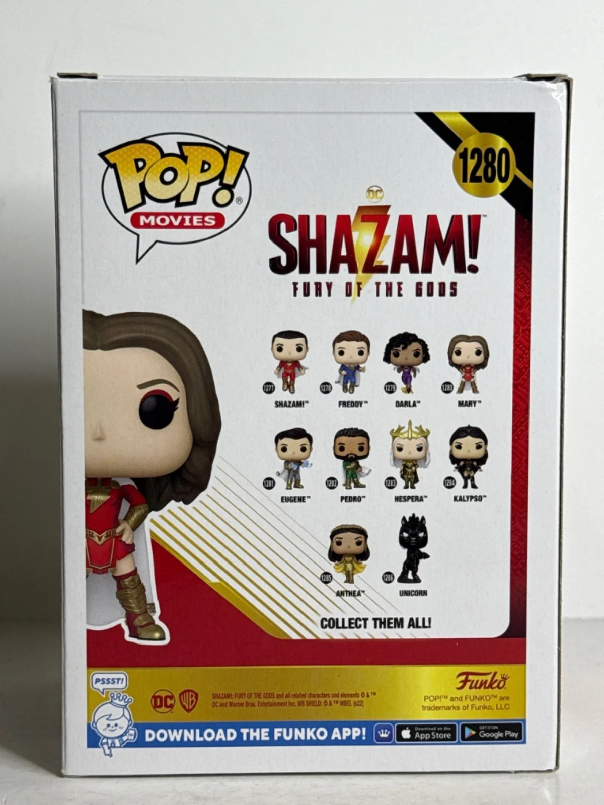 Grace Caroline Currey — Grace Caroline Currey Signed Mary Shazam! Funko #1280 PSA SWAU, изображение 3
