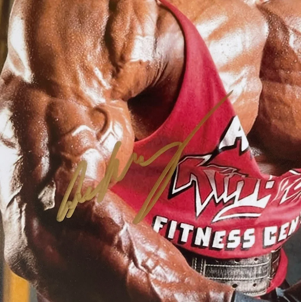 Lee Haney — Lee Haney Hand Signed 8x10 Photo Mr Olympia Body Builder, image 2