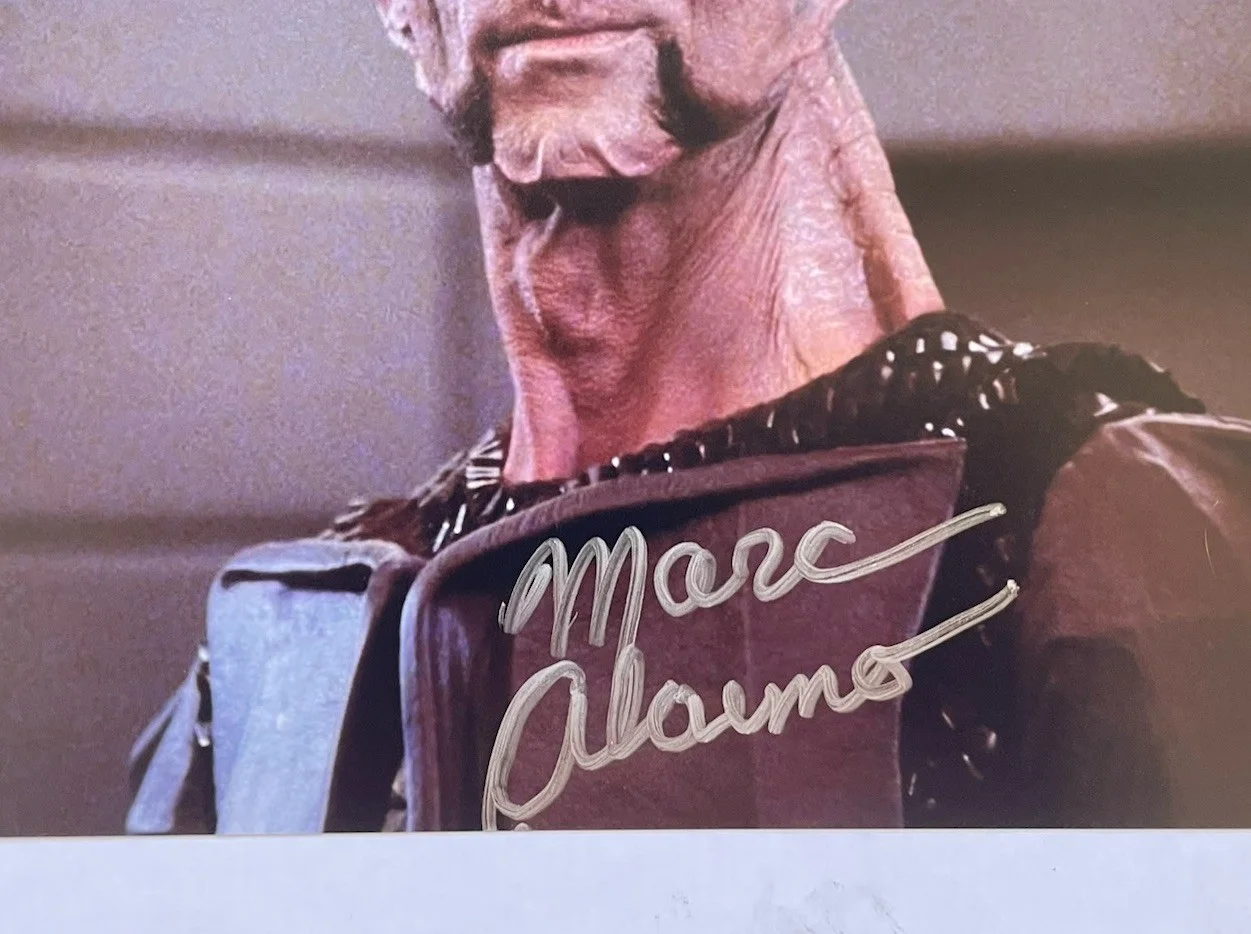 Marc Alaimo — Marc Alaimo Authentic Hand Signed 8x10 Photo Autograph Star Trek, изображение 2