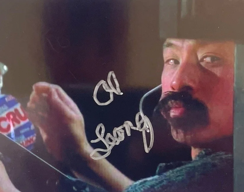 Al Leong — Al Leong Authentic Hand Signed 4x6 Photo Autograph Actor Stuntman Die Hard, image 2