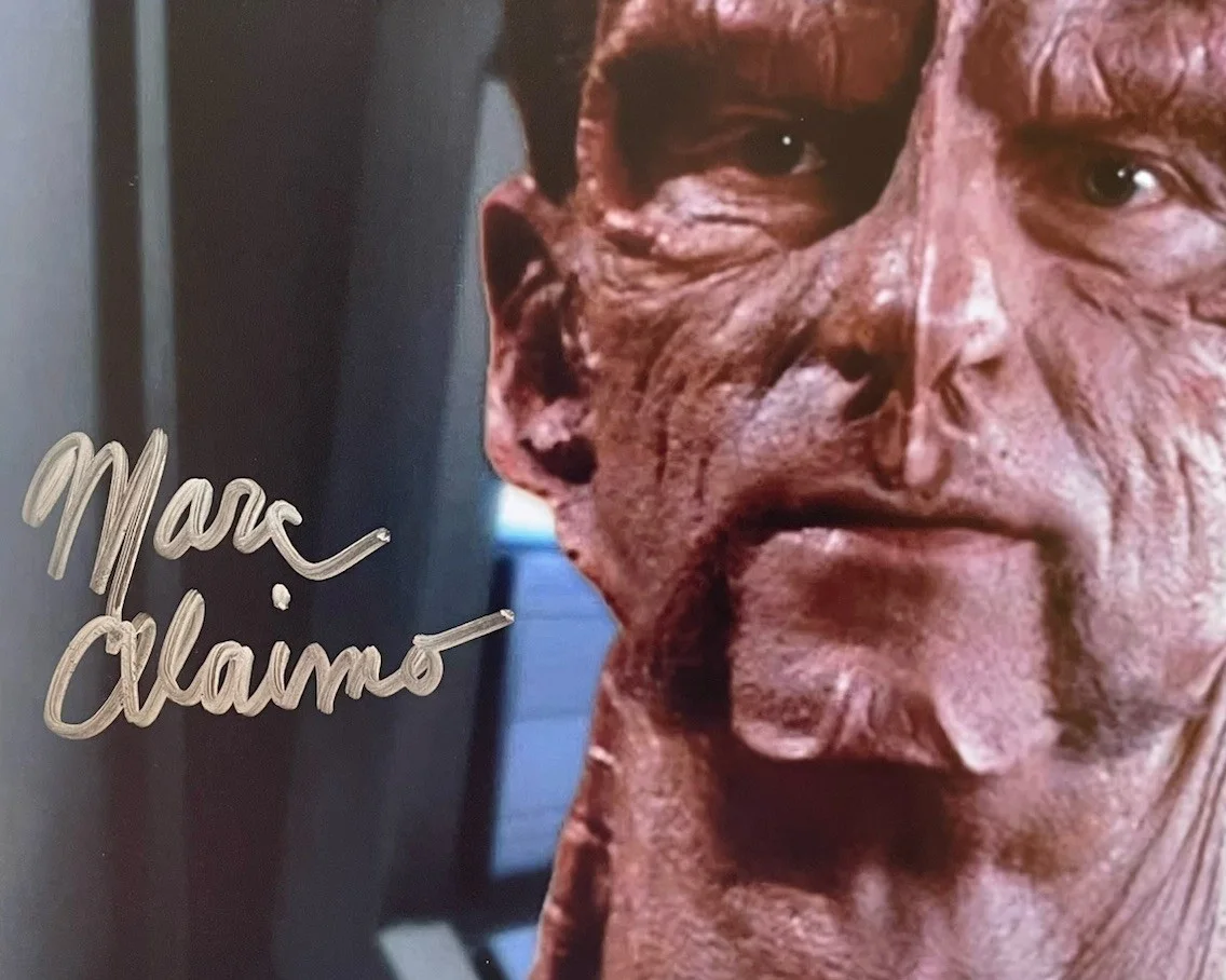 Marc Alaimo — Marc Alaimo Authentic Hand Signed 8x10 Photo Autograph Star Trek, изображение 2