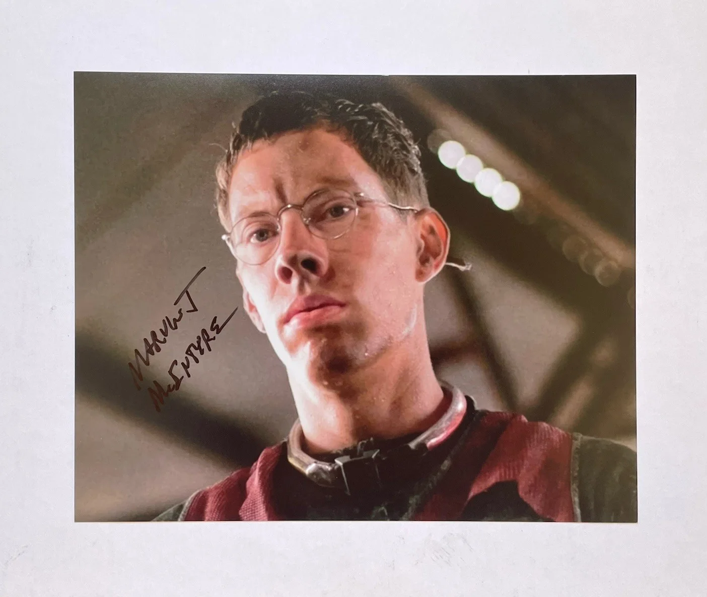 Marvin J Mcintyre — Marvin J Mcintyre Authentic Hand Signed 8x10 Photo Autograph Running Man