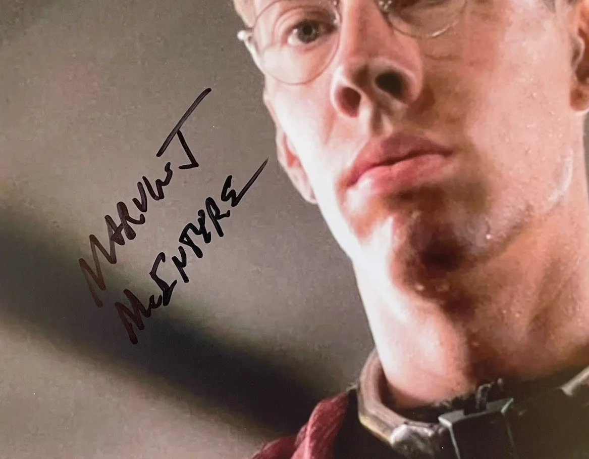 Marvin J Mcintyre — Marvin J Mcintyre Authentic Hand Signed 8x10 Photo Autograph Running Man, изображение 2