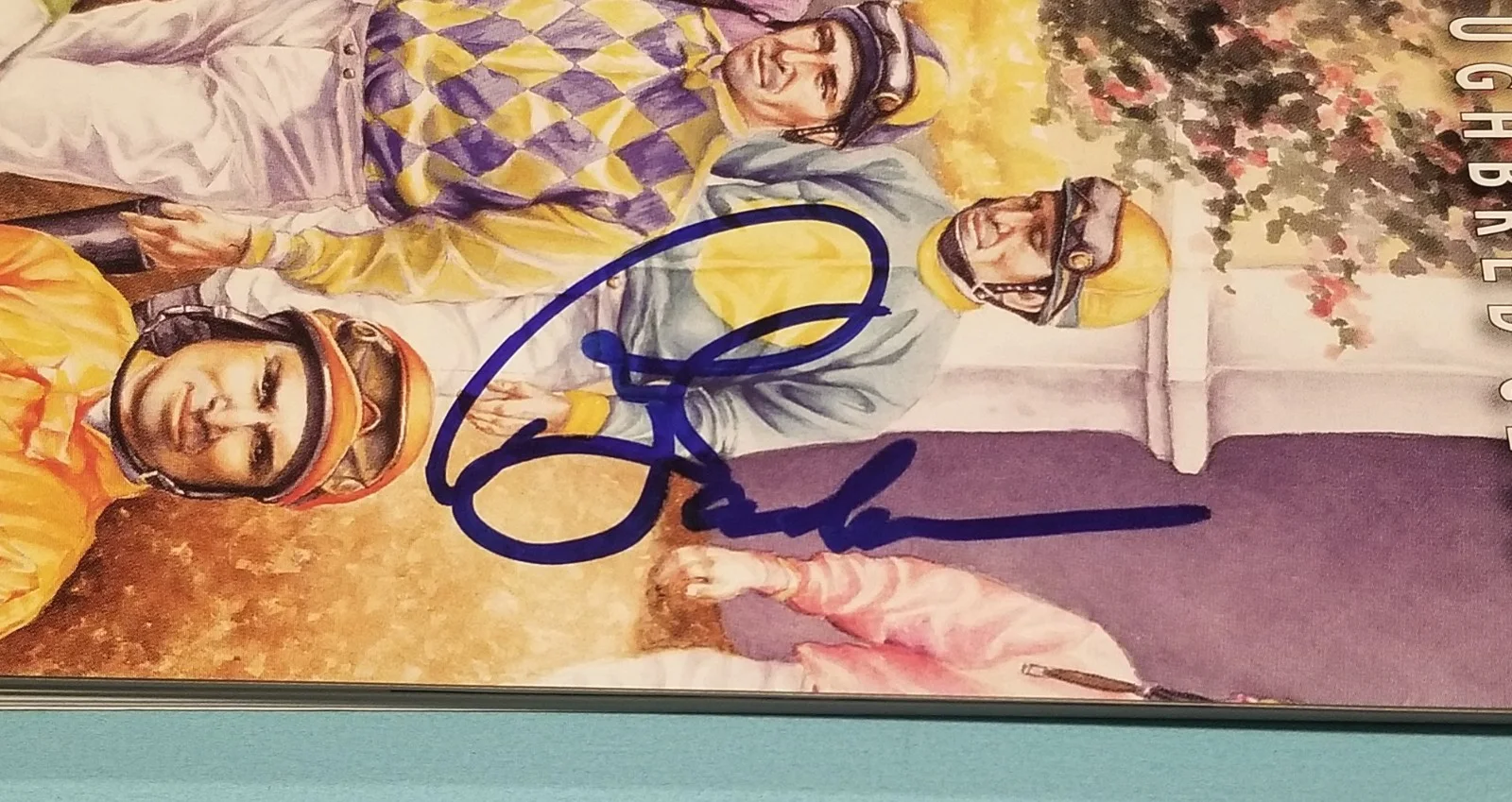 Phil Jackson — Phil Jackson Signed Magazine Program Del Mar Thoroughbred Chicago Bulls JSA COA, image 2