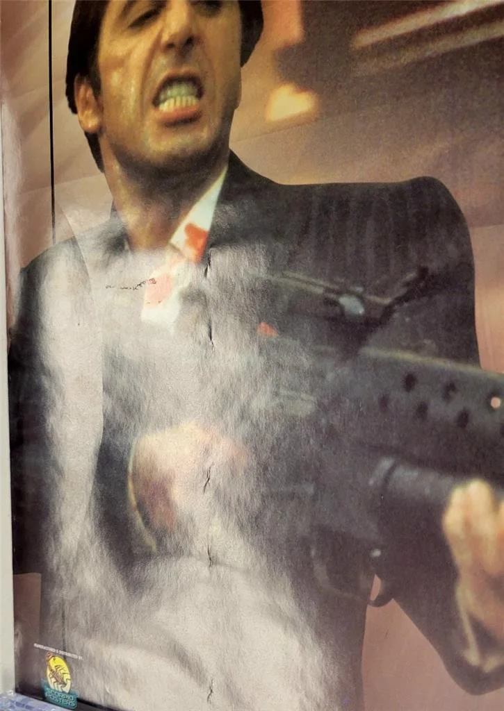 Al Pacino — Al Pacino signed Scarface 22.5x34.5 movie poster autograph (B) ~ Beckett BAS, изображение 5
