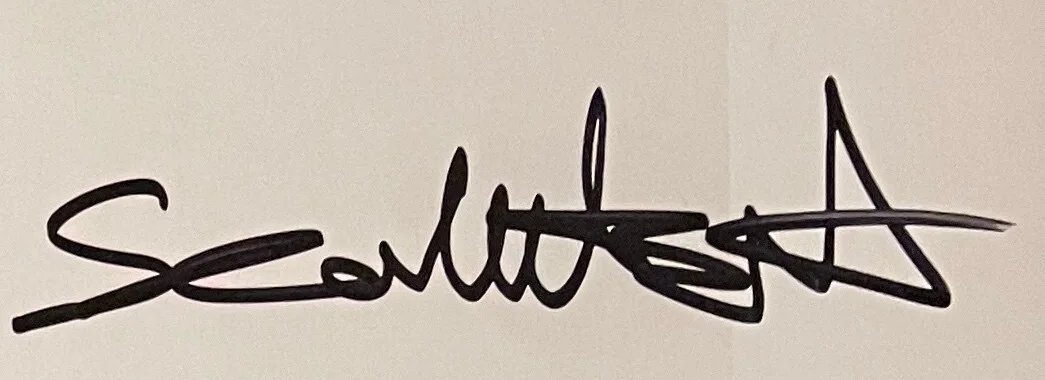 Scarlett Sabet Signed 2019 Catalyst Album Cover/LP/Vinyl/Record Framed– JSA, image 2