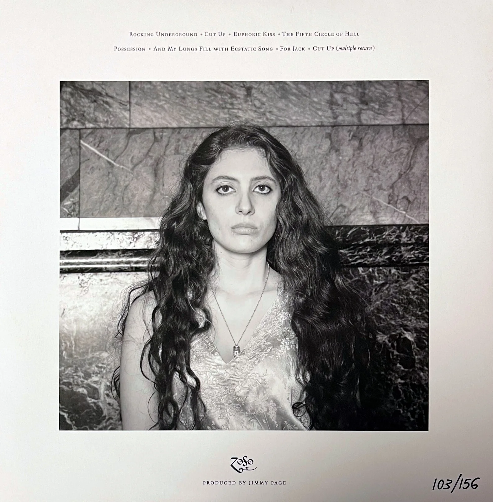 Scarlett Sabet Signed 2019 Catalyst Album Cover/LP/Vinyl/Record Framed– JSA, image 3