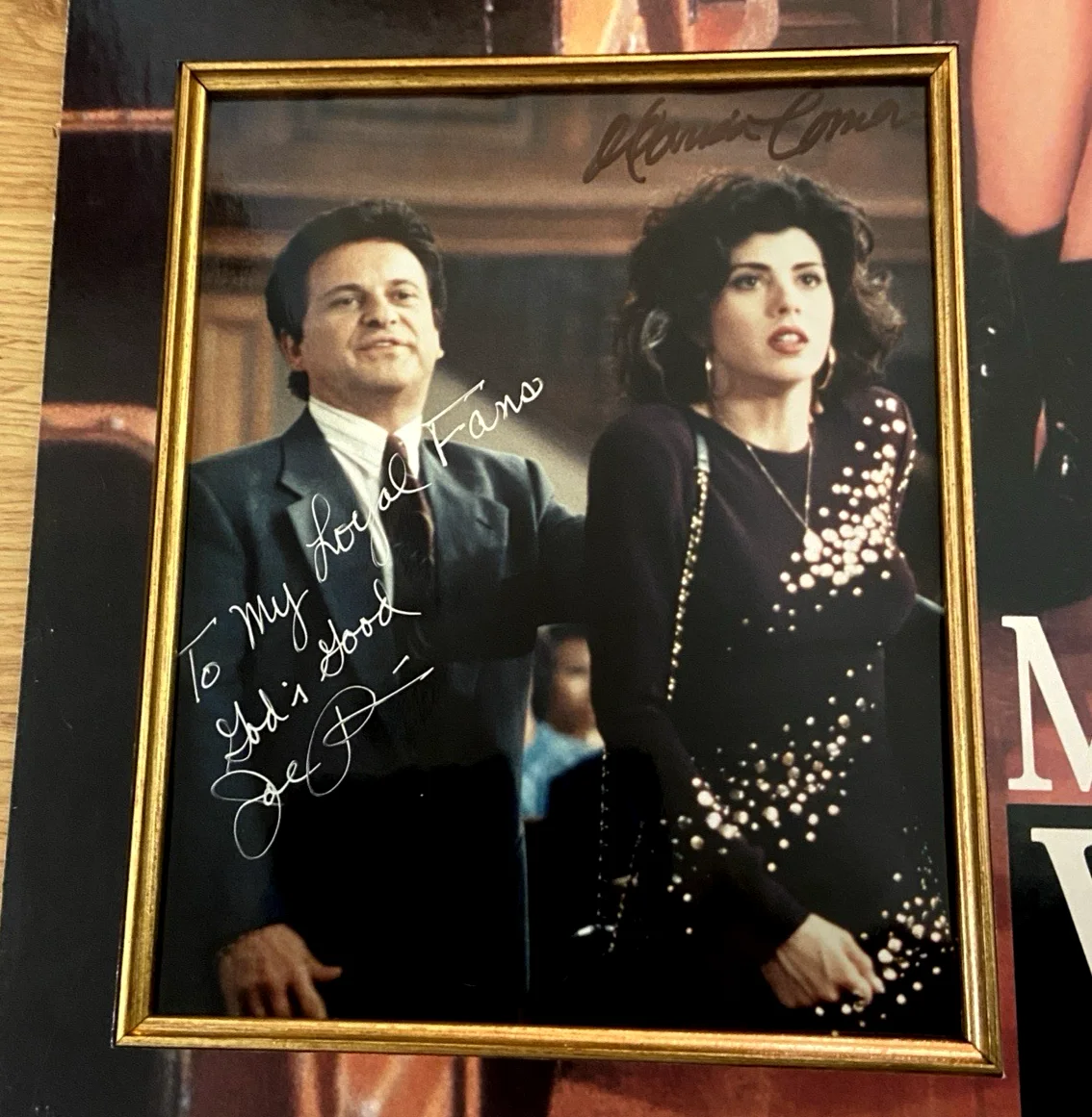 Joe Pesci, Marisa Tomei — Joe Pesci, Marisa Tomei Signed My Cousin Vinny Poster 38" x 25.5" w/ COA, изображение 4