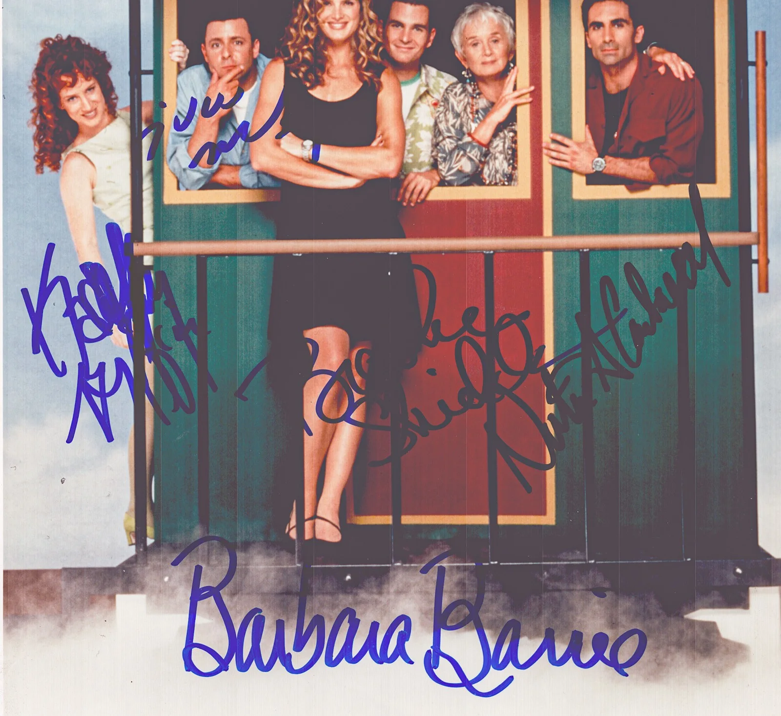 Nestor Carbonell, Kathy Griffin, Judd Nelson — SUDDENLY SUSAN TV CAST - AUTOGRAPHED SIGNED PHOTOGRAPH WITH CO-SIGNERS, image 2