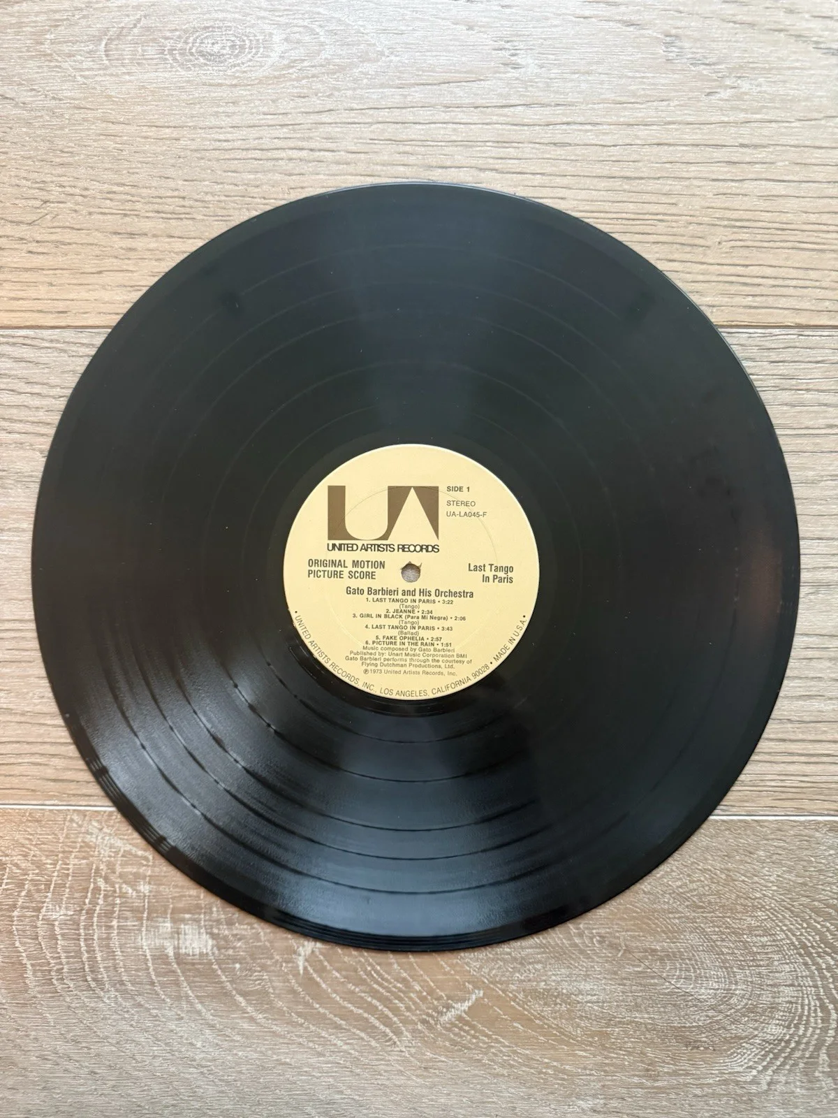 Marlon Brando Maria Schneider signed The Last Tango In Paris OST album, изображение 4
